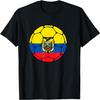 Ecuador Soccer Ball Flag Jersey Ecuadorian Football Gift T-Shirt