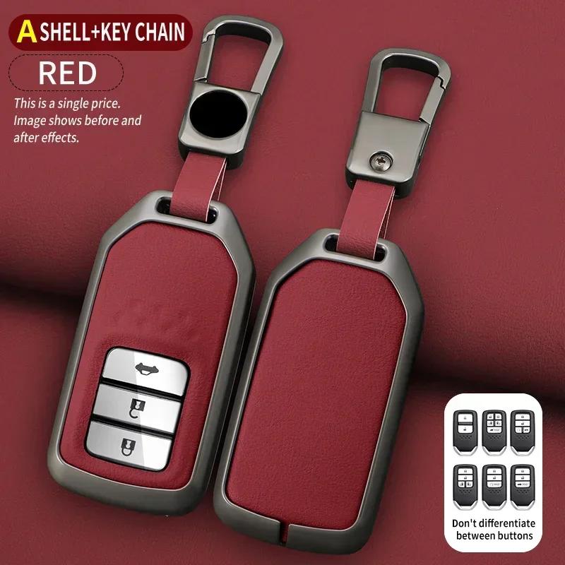 

Funda Para Llave Remota De Coche, Carcasa Para Honda Fit Gp5 Shuttle Gp8 Jade Vezel City Civic Jazz Brv Accesorios Para Llavero