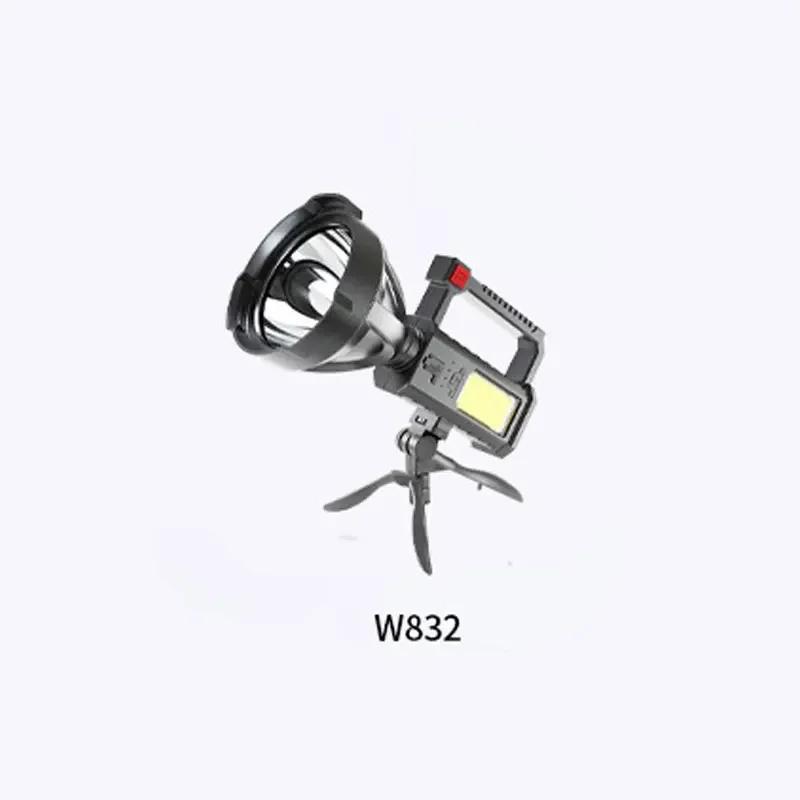 High Power LED Flashlight Powerful XHP70 Torch Waterproof Fishing Lantern USB Rechargeable Spotlight Searchlight Camping Lamp