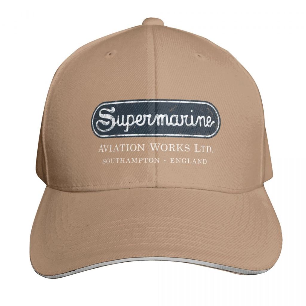Supermarine Logo Baseball Cap Sun Caps Horse Hat Luxury Hat New Hat Unisexs Hats Womens