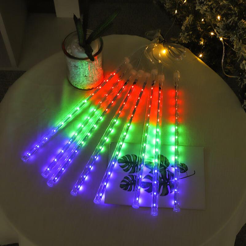 Solar Meteor Shower String Lights