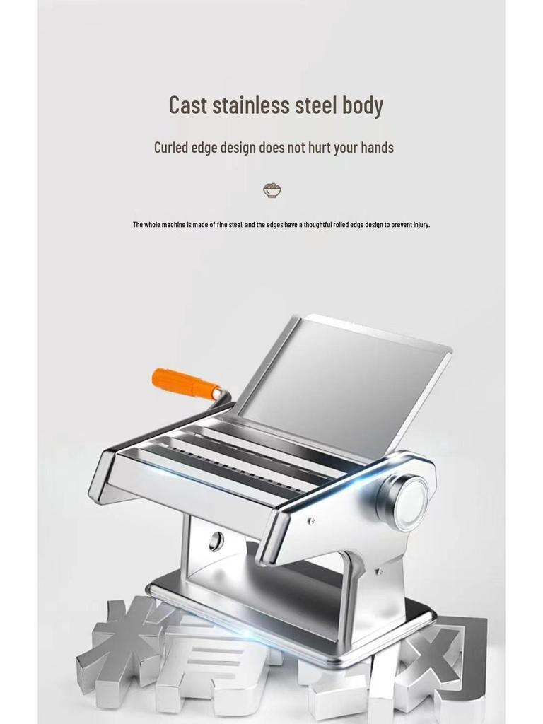 Multifunctional Hand-Crank Desktop Noodle & Dumpling Dough Press