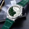 Fashon Bestwin Top Brand Men's Quartz Arabic numerals Leather Suitable For Daily Wear Festival Simple Business Waterproof Watch