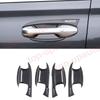 For Hyundai Palisade 2020-2024 ABS Carbon Side Door Outer Door Bowl Cover Trim