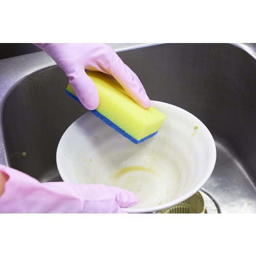 [.co.jp Limited] 3M Kitchen Sponge Scrubber Commercial Use Antibacterial Blue 3 Pieces Scotch Brite No.3030 BLU