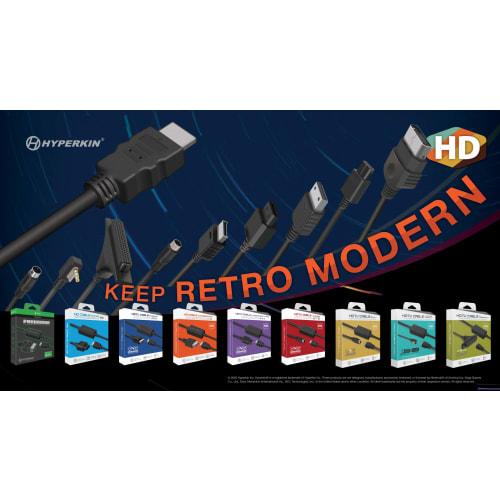 hyperkin gamecube/nintendo 64/super famicom hdmi converter adapter cable hd cable for gc/n64/sfc srpj2178