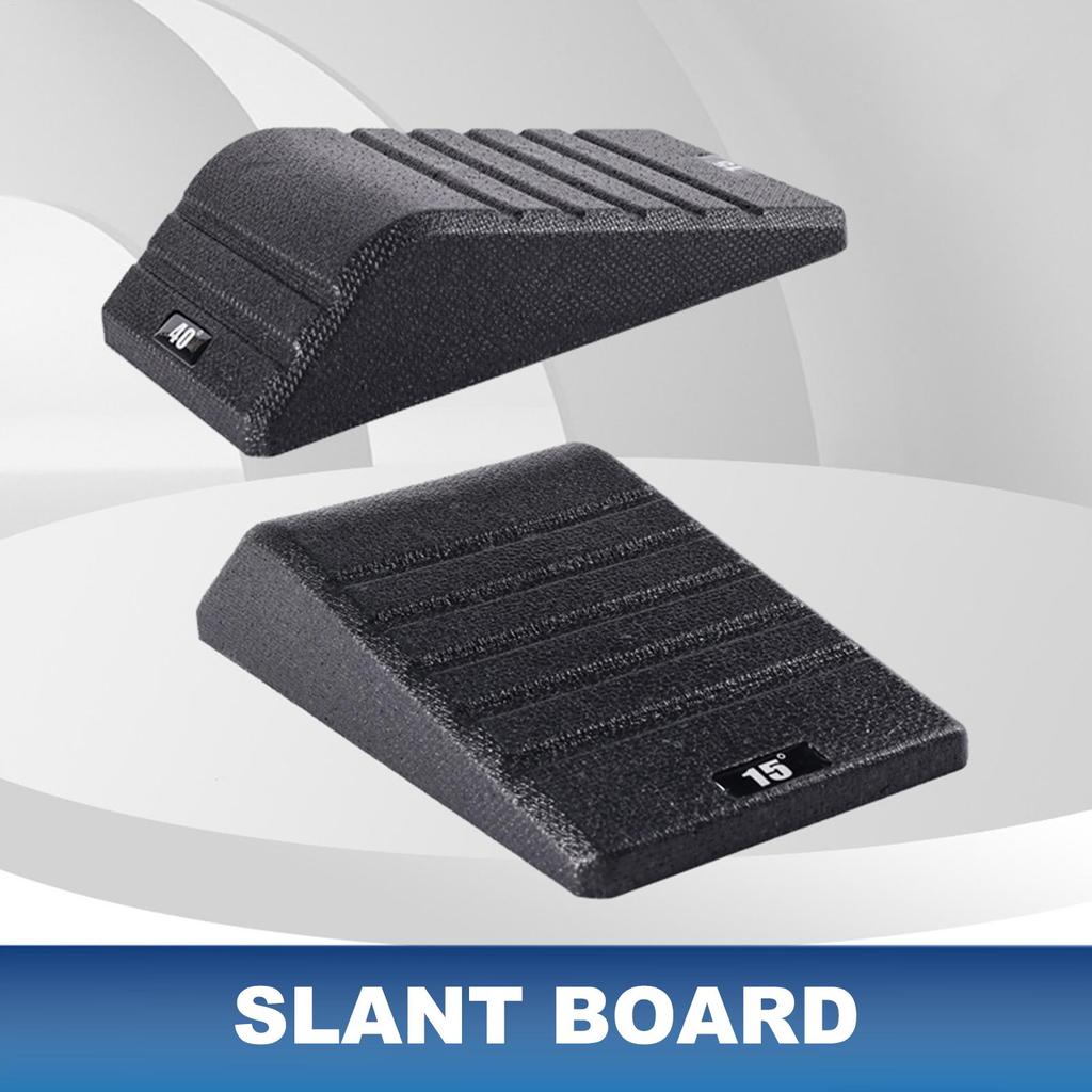 2pcs Yoga Wedge Stretch Slant Boards Adjustable Bricks Squat Wedge Blocks For Exercise Gym Fitness Yoga Accessories Black