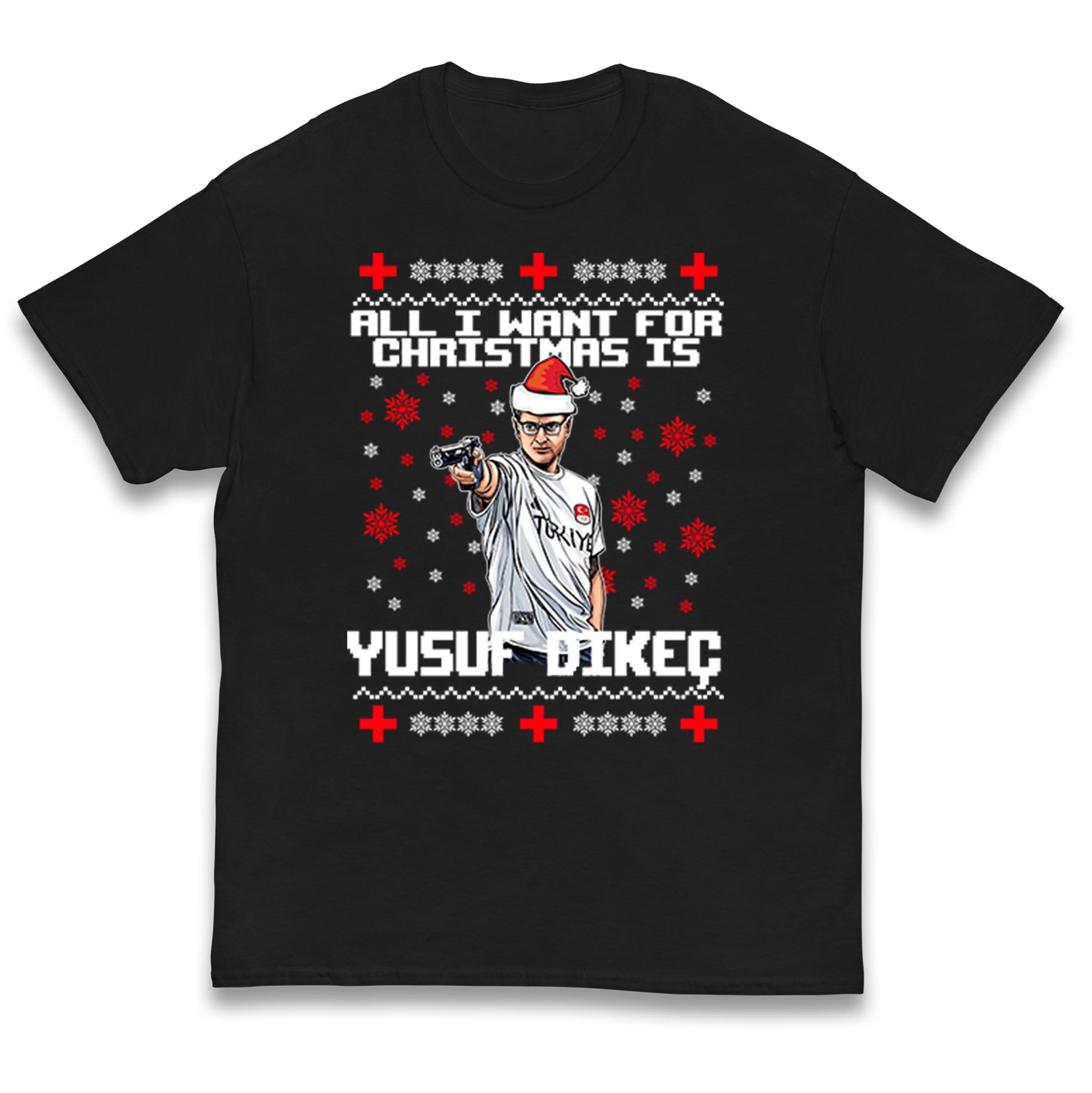 All I Want For Christmas Is Yusuf Dikeç Kids T Shirt 100