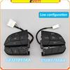 1Pair Steering Wheel Cruise Control Switch Volume Button 05081289AA 05081287AA For Jeep Cherokee Dodge Charger  2016 2017 2018