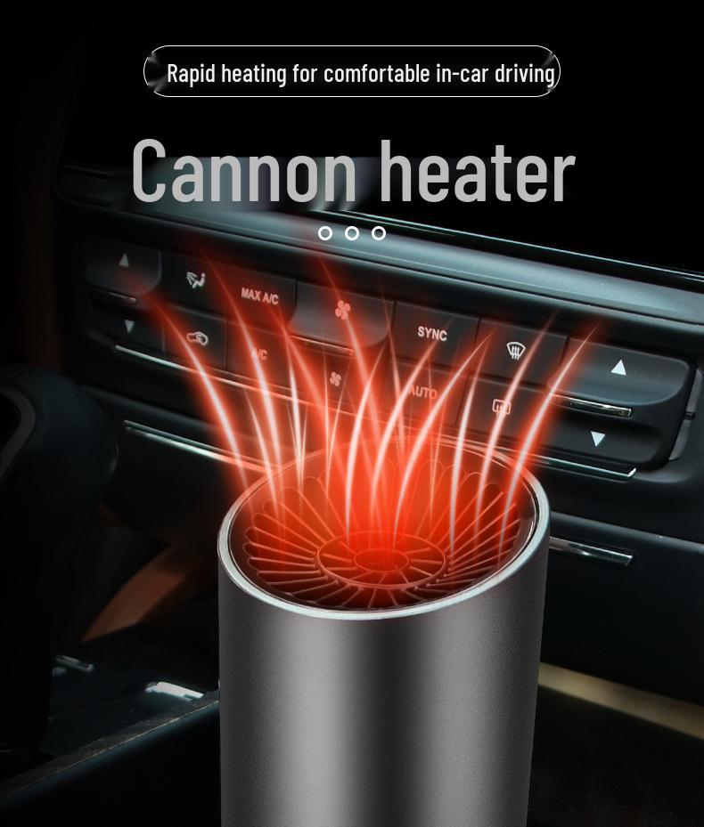 12V High-Power Car Cup Heater & Defroster