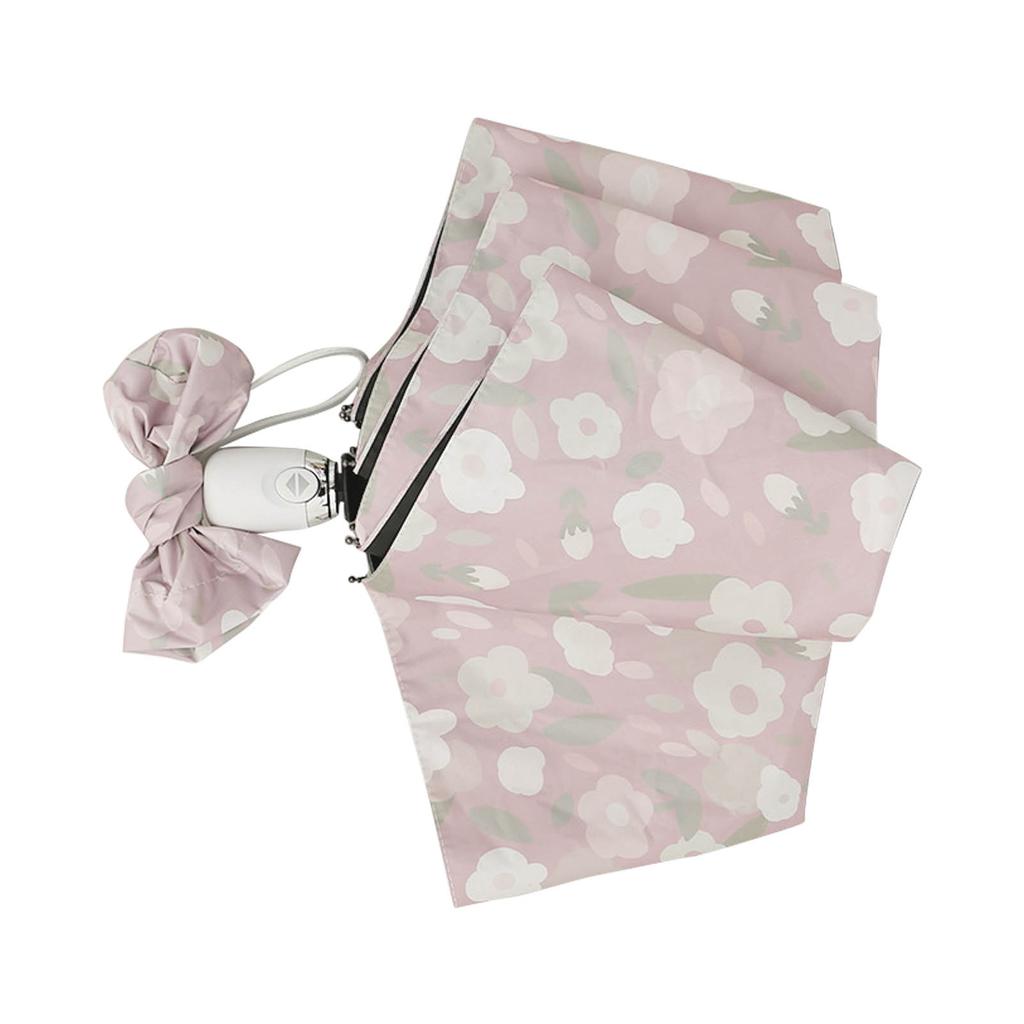 Automatischer Regenschirm Kleiner Blumenstil Regenschirm Sonnenschirm UV-Schutz Faltbarer Regenschirm Sonne Regen