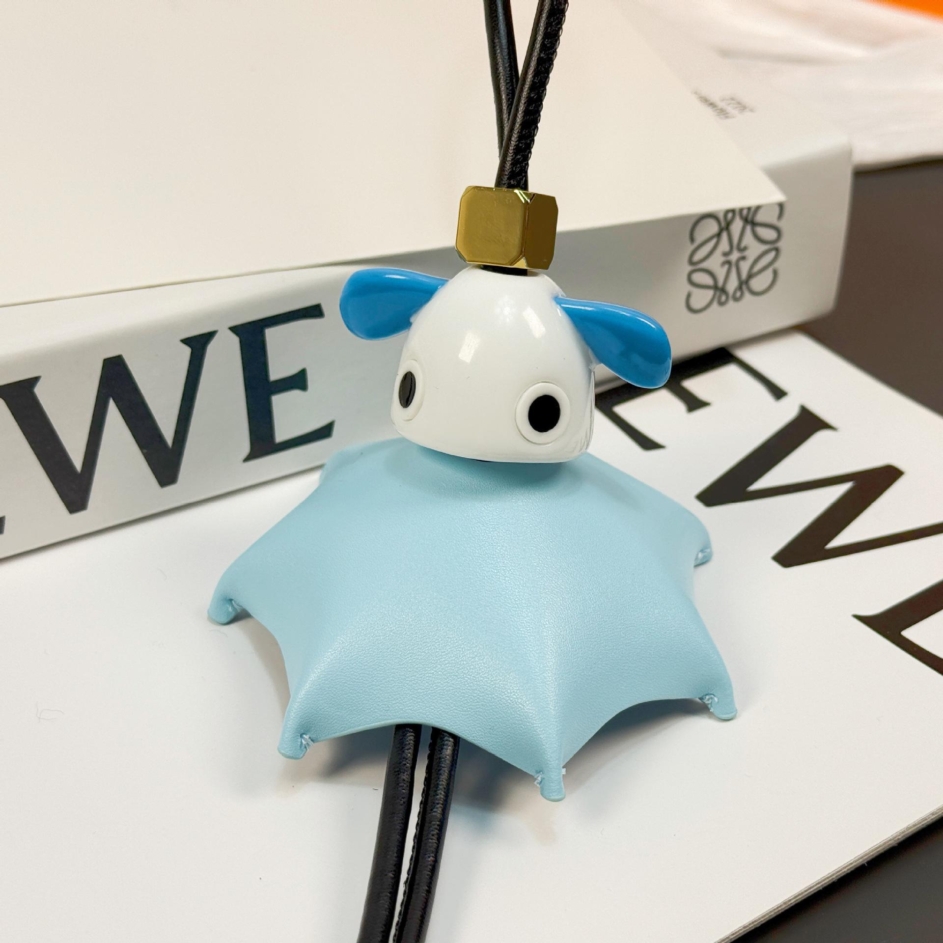 Новый милый животный эльф подвеска для багажа брелок подвеска бахромчатая кукла декоративная подвеска для сумки светло-синий