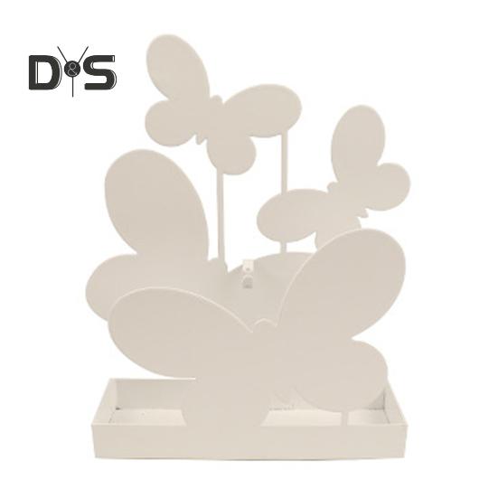 

Держатель для благовоний с репеллентом от бабочек, спиральная курильница из нержавеющей стали, переносная настольная подставка для улавливания пепла, поднос для украшения белый