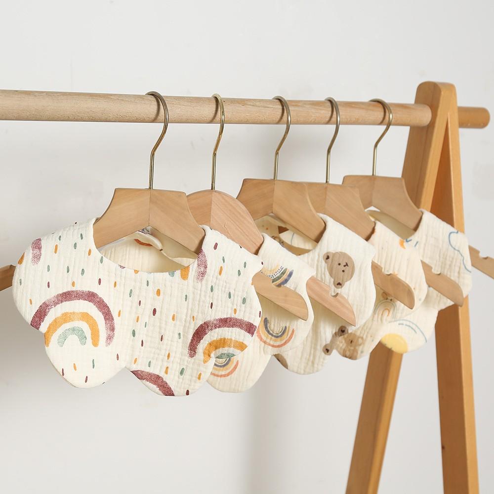 Newborn Baby Bibs Infant Burp Cloths Baby Stuff Feeding Drool Bandana Saliva Towel Toddler Bib Baby Accessories
