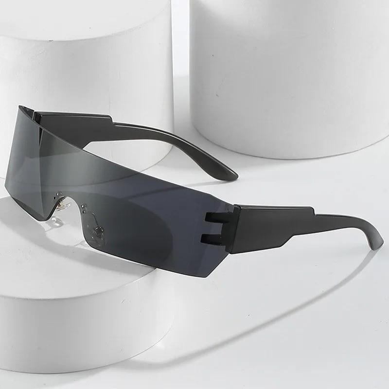 9PCS Sunglasses Popular Hip Hop Eyewear Street Retro Sun Shade Sunglasses Men and Women Sports Outdoor Sunglasses