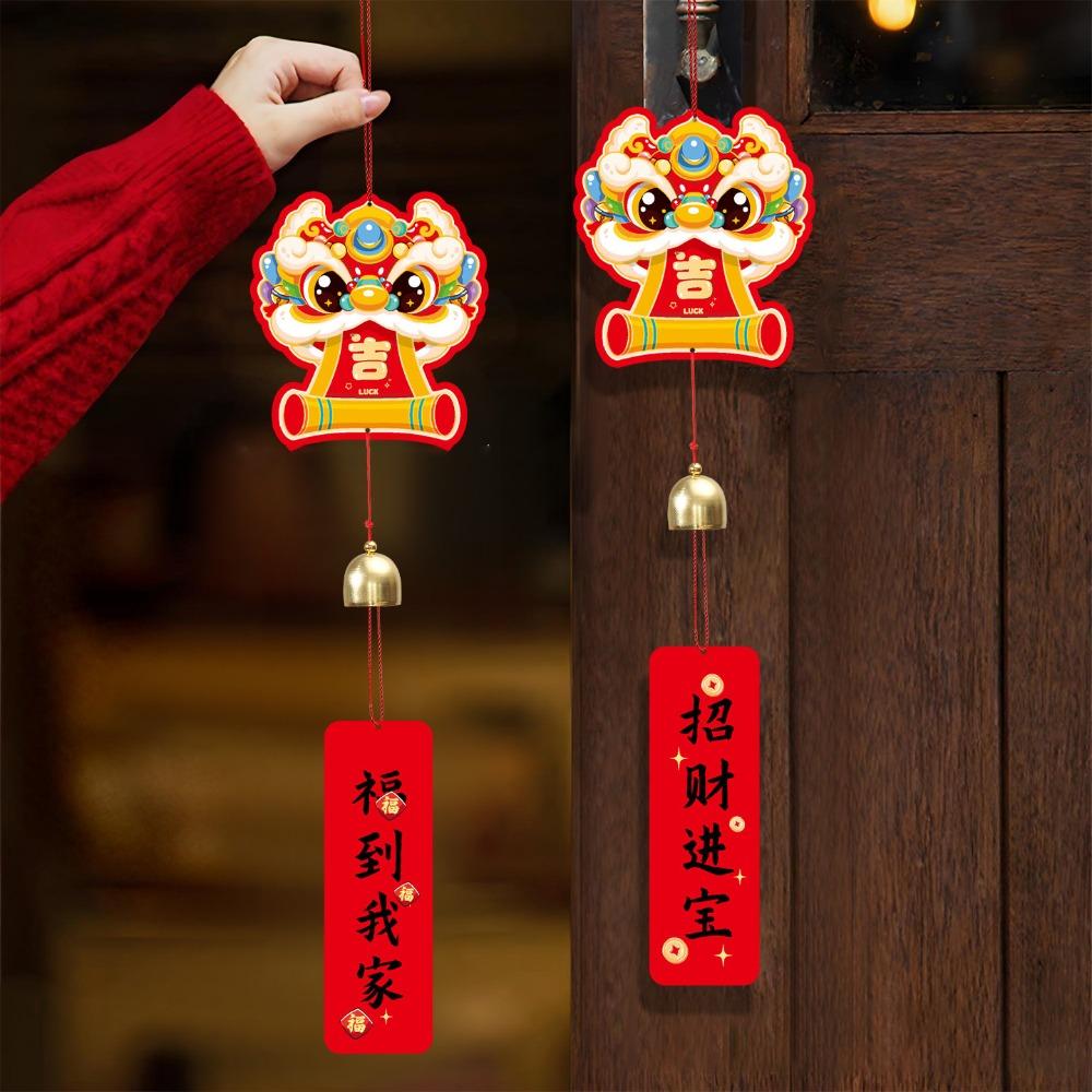 

1 pair Traditional Spring Festival Potted Plant Pendant Chinese New Year Decoration Tree Style C