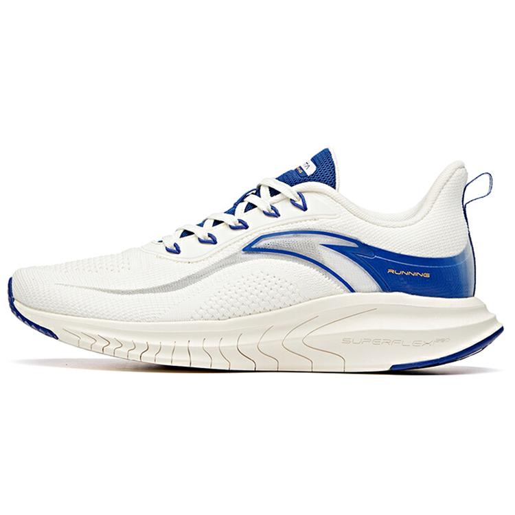 

new Anta Breathable Low Top Running Shoes Men s White Blue 44.5