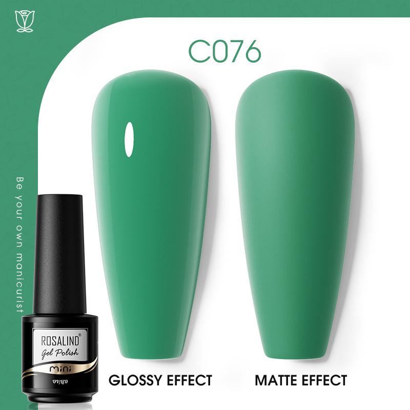 ROSALIND Gel Nail Polish Soak Off UV LED Nails Art Design Varnish Semi Permanent Gels Lacquer DIY Manicure
