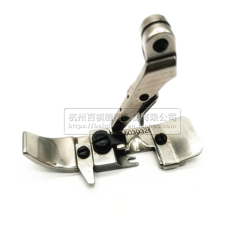 Juki 6700 6716 Τετράκλωνη Μηχανή Overlock Πυκνή Αντιγραφή Πέλμα Ραπτομηχανής Αλλαγή Πυκνής Θέσης Βελόνας Λεπτές Άκρες Βελόνα