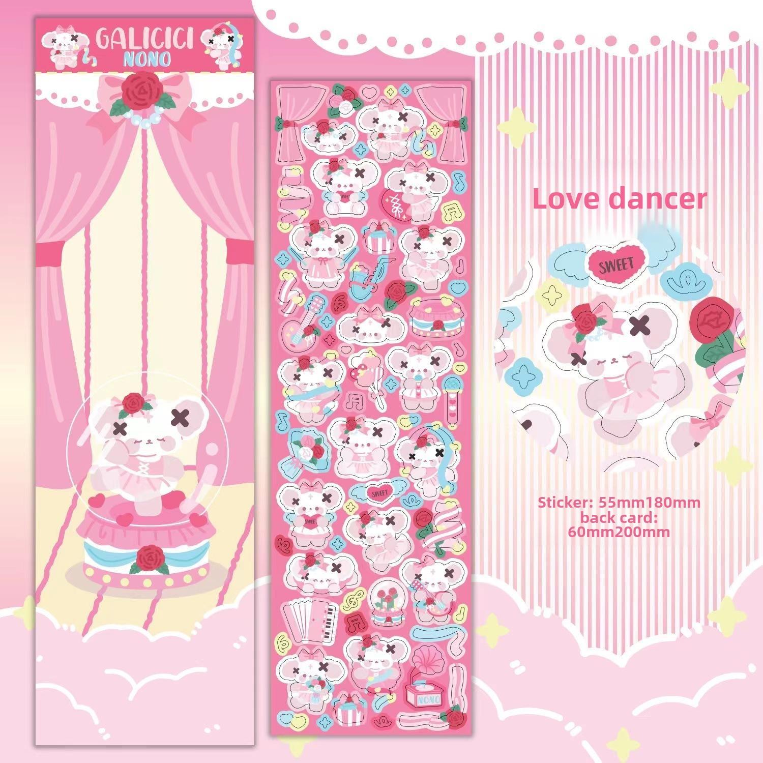 

Корейский тренд милый DIY материал Gooka декоративная наклейка