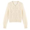 Autumn Water Yi Ren Simple V-Neck Knit Cardigan