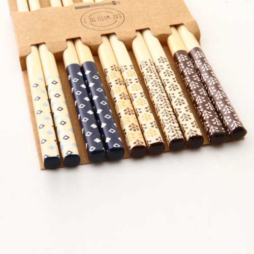 Fuji Boeki Chopsticks Set of 5, Nordic Style, 10944