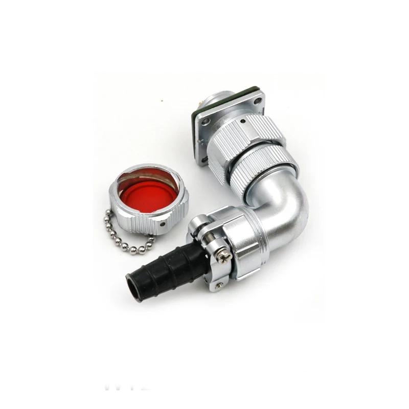 WEIPU WY20 TV/Z 2 3 4 5 6 7 8 9 12 15Pin Right Angle Male Plug Female Socket Industrial Waterproof Aviation Connector Adapter