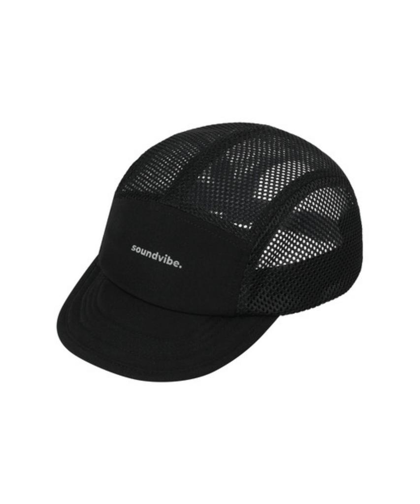 Saundeubaibeu Mesh Running Cap - Black