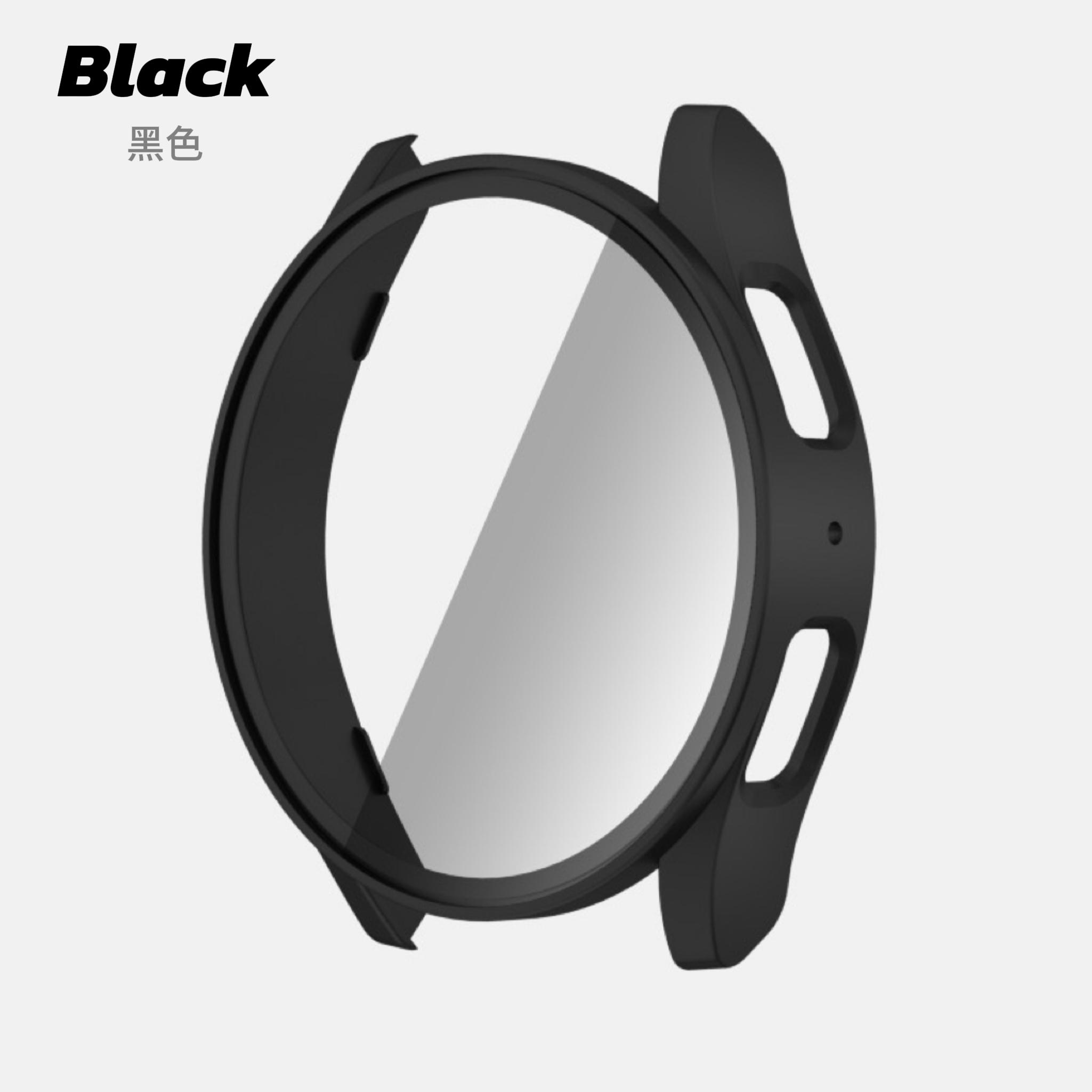 

Закаленное стекло + чехол для Samsung Galaxy Watch 7, 44 мм, 40 мм, защитная пленка для экрана, чехол-бампер для Galaxy Watch FE, 40 мм, 44 мм Galaxy Watch 7 44mm