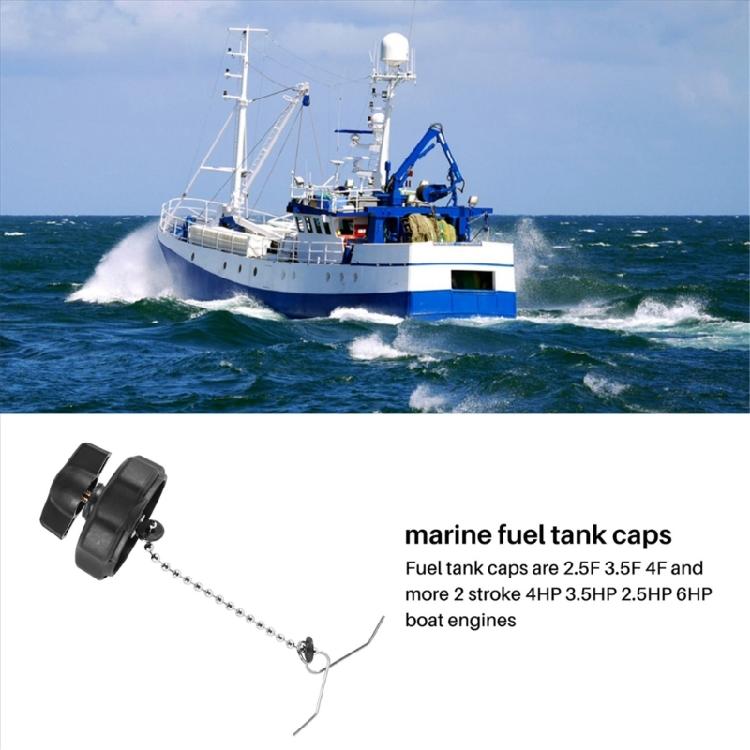 Leichter Korrosionsbeständiger Tankdeckel Geeignet für Bootsmotoren 2.5F 3.5F 4F 4PS 3.5PS 2.5PS 6PS Bootsmotoren