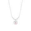 Korean Style Ins Sweet Girl Cat Pendant Rhinestone 925 Sterling Silver Necklace Jewelry Wholesale