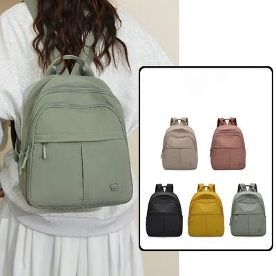 Lightweight Backpack New Style Women's Minimalist Large Capacity School Bag Travel Multifunctional Small Backpack