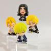 4pcs/set Tokyo Revengers Cute Sleeping PVC Action Figure Toys