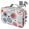 Large for Baby and 3-Way Mother's Pouch, Capacity, Multi-Functional, Diapers, Wipes, Travel, Walking, Compact, Water-Repellent