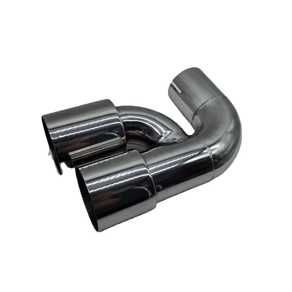 

BMW H-type Universal 304 Stainless Steel Polished Exhaust Muffler Tailpipe Tail Exhaust Pipe