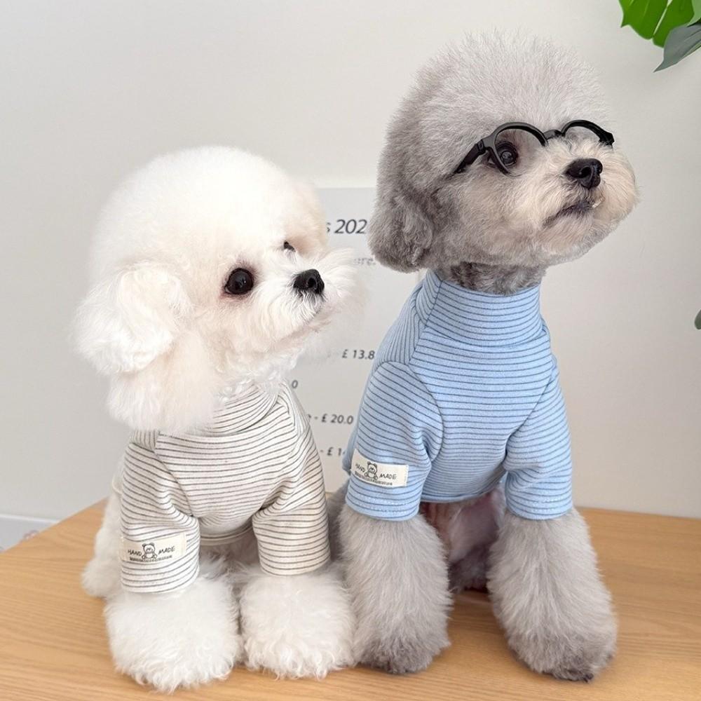 Warm Puppy Hoodies High Collar Two-Leg Dog Clothes Dog Thermal Clothing Pet Pullover Indoor Wear