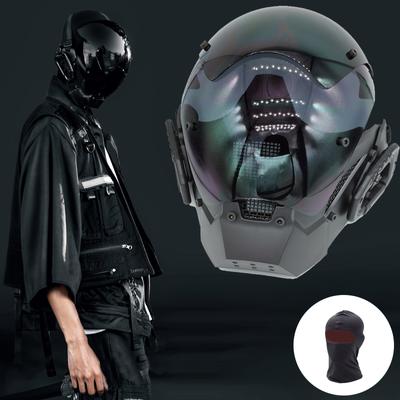 Máscara punk de ciencia ficción de 1 pieza para cosplay, Halloween y festivales de música: diseño mecánico para una apariencia única