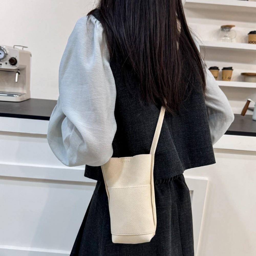 Minimalist Crossbody Phone Bag Soft Mobile Phone Pouch All-match Shoulder Bag Daily Outings