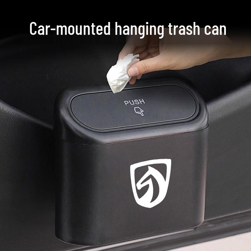 Multifunctional Car Hanging Trash and Storage Bucket