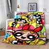 29 Style New Kawaii P-Powerpuff Girl Cartoon Blanket,Soft Throw Blanket for Home Bedroom Bed Sofa Travel Picnic Cover Kid Gift