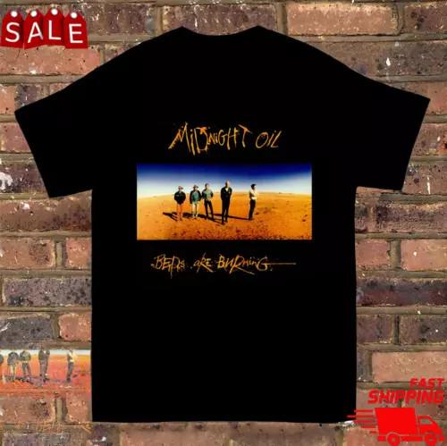

Midnight Oil Beds Are Burning T Shirt Full Size S-4XL.webp Unisex T-Shirt XXXXL