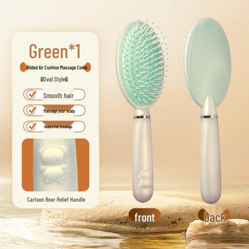 Perlglänzender Antistatischer Doppelnutzungs-Airbag-Massagekamm für Frauen