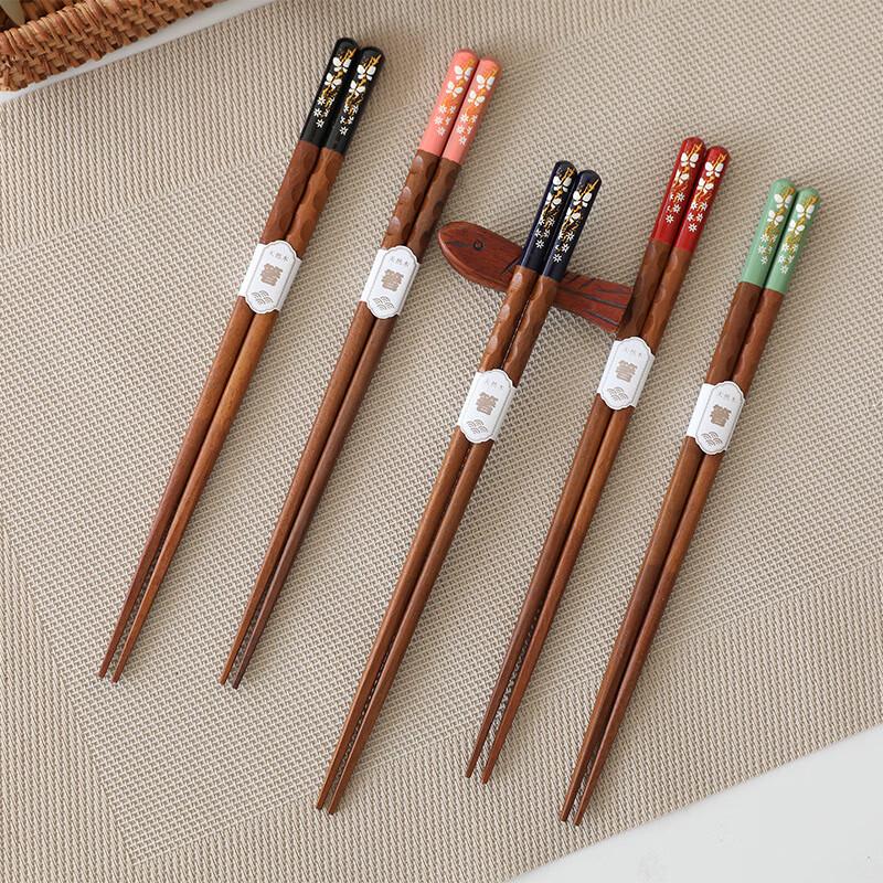 ZISIZ Carved Ironwood Chopsticks