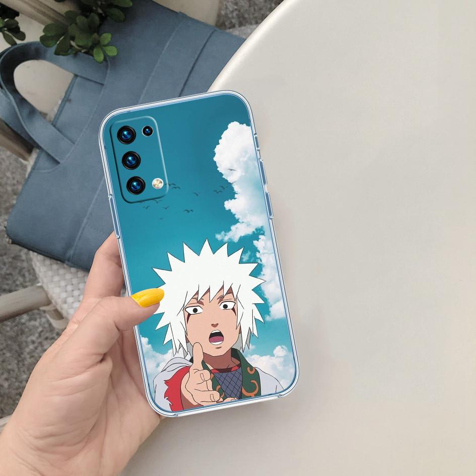 

LO67 Naruto Jiraiya Soft Shell Transparent Phone Case for Samsung Galaxy A04 A04S A14 A23 A34 A54 M23 M33 M52 M53 Galaxy A34 5G