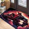 1pc Marvel Deadpool Door Mat Superhero Themed Floor Rug for Home Decor Perfect Gift for Valentine'S Day Birthday Christmas Mot