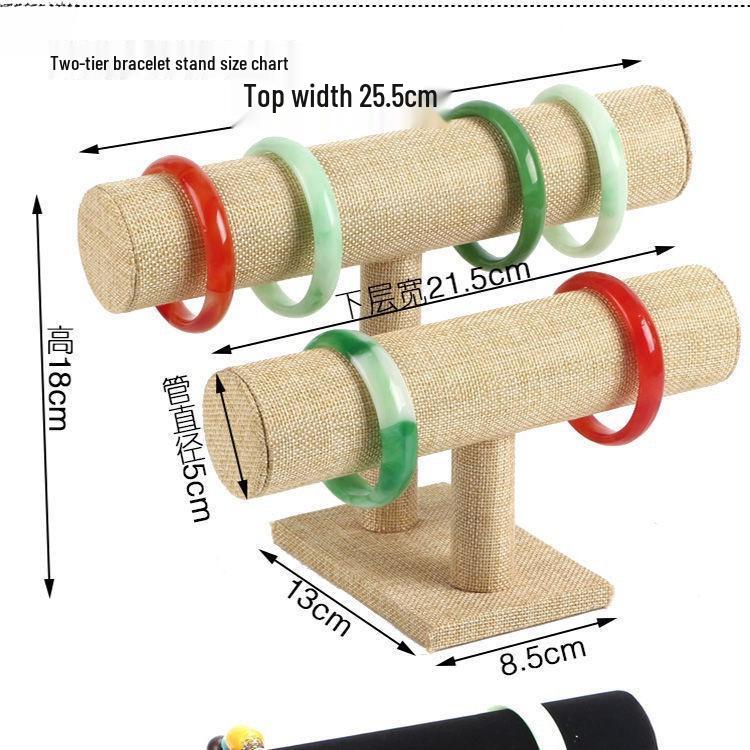 Headband & Jewelry Display Stand for Hair Accessories and Bracelets - Home Use