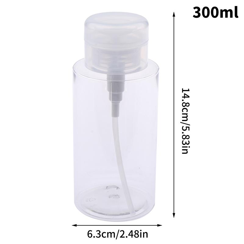 120/150/200/300Ml Empty Pump Dispenser Liquid Uv Gel Polish Nail Art Polish Clean Bottle Polish Cleanser Remover Bottle
