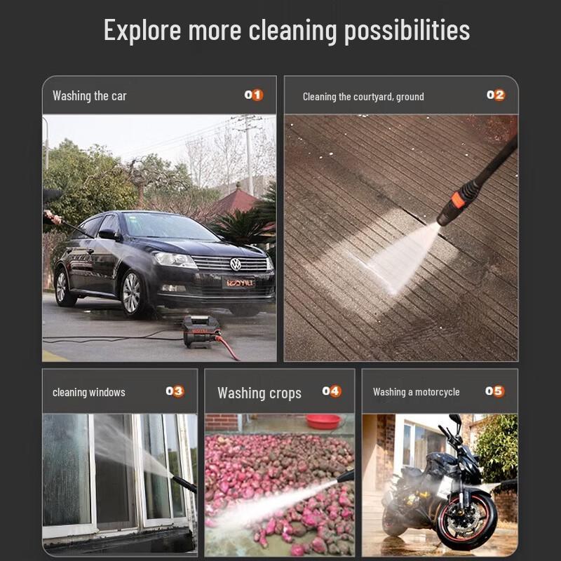 Yili 2000W High-Pressure Car Washer