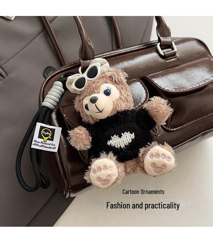 Korean Retro Bowling Handbag with Niche Underarm Design and Small Pocket for Women