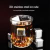 Stainless Steel Food Grade Quick-Freeze Ice Cubes for Whiskey and Wine
